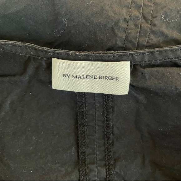 By Malene Birger Piamontes Organic Cotton V-Neck Blouse 20688 - Picture 6 of 8